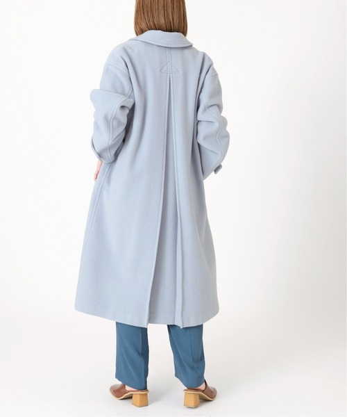 B.C STOCK（ベーセーストック）の「IMPERIALモッサシングルトレンチ*（トレンチコート・レディース・ベージュ/ネイビー/サックスブルー・FREE）」の15枚目の写真