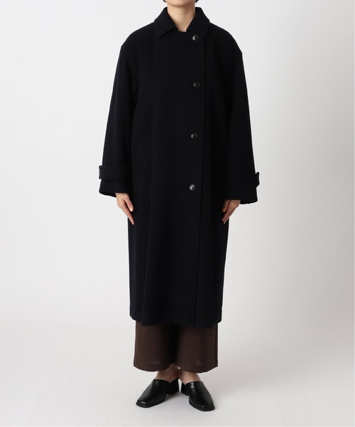 B.C STOCK（ベーセーストック）の「IMPERIALモッサシングルトレンチ*（トレンチコート・レディース・ベージュ/ネイビー/サックスブルー・FREE）」の17枚目の写真