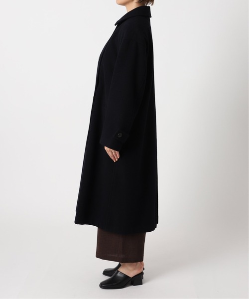 B.C STOCK（ベーセーストック）の「IMPERIALモッサシングルトレンチ*（トレンチコート・レディース・ベージュ/ネイビー/サックスブルー・FREE）」の18枚目の写真