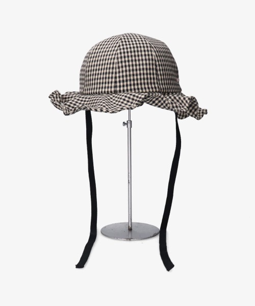 kaorinomori（カオリノモリ）の「kaorinomori リルハット（ハット・レディース・ブラック/ダークグレー・M/57.5cm）」の8枚目の写真