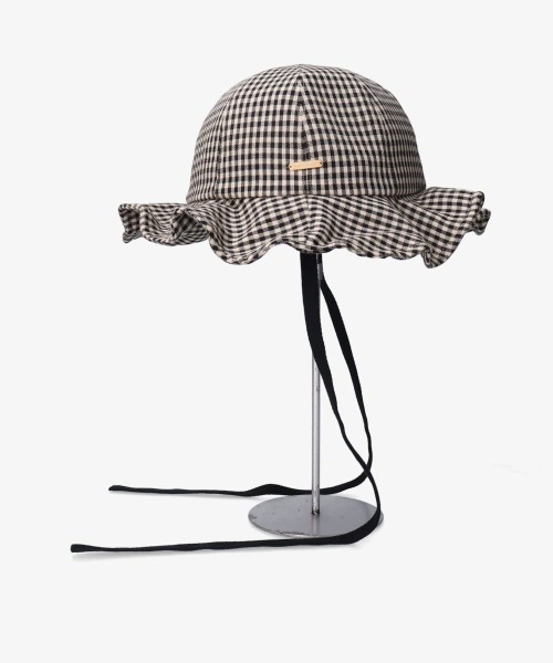 kaorinomori（カオリノモリ）の「kaorinomori リルハット（ハット・レディース・ブラック/ダークグレー・M/57.5cm）」の9枚目の写真