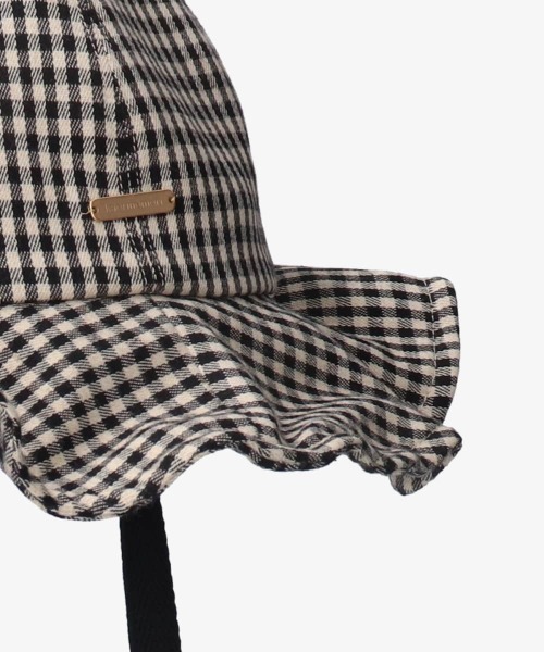 kaorinomori（カオリノモリ）の「kaorinomori リルハット（ハット・レディース・ブラック/ダークグレー・M/57.5cm）」の11枚目の写真