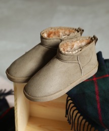 VIVIAN | 2022年秋冬新作　もこもこ撥水ミニ丈ムートンブーツ(ブーツ)