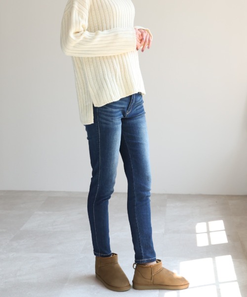 VIVIAN（ヴィヴィアン）の「もこもこ撥水ミニ丈ムートンブーツ（ブーツ・レディース・グレー系その他3/ブラック系その他3/イエロー系その他6/グレー系その他6・M/LL/L/S）」の18枚目の写真