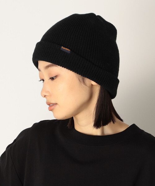 Purple&Yellow（パープルアンドイエロー）の「ロールニットキャップ（ニットキャップ/ビーニー・メンズ・ブラック/グリーン・FREE）」の6枚目の写真