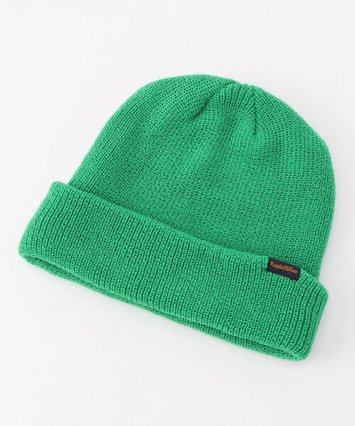 Purple&Yellow（パープルアンドイエロー）の「ロールニットキャップ（ニットキャップ/ビーニー・メンズ・ブラック/グリーン・FREE）」の3枚目の写真