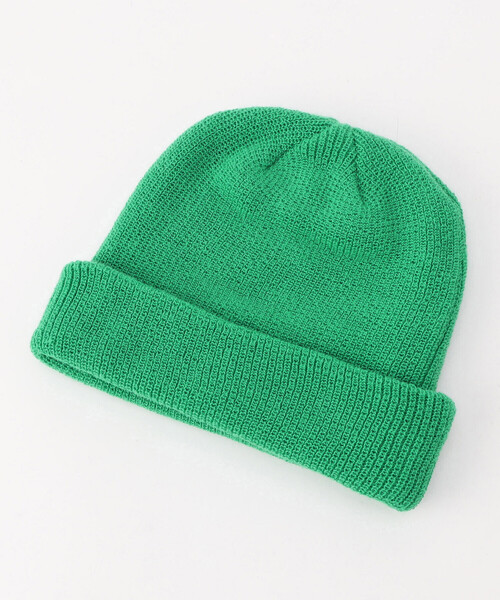 Purple&Yellow（パープルアンドイエロー）の「ロールニットキャップ（ニットキャップ/ビーニー・メンズ・ブラック/グリーン・FREE）」の10枚目の写真