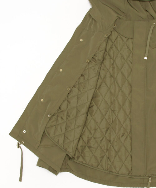 PICCIN（ピッチン）の「ラグランスリーブマウンテンパーカー（ライナー取り外し可能）（その他アウター・レディース・ブラック/ベージュ/カーキ・M/L）」の5枚目の写真