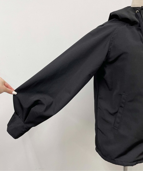 PICCIN（ピッチン）の「ラグランスリーブマウンテンパーカー（ライナー取り外し可能）（その他アウター・レディース・ブラック/ベージュ/カーキ・M/L）」の14枚目の写真