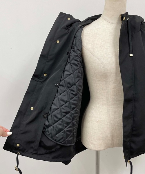 PICCIN（ピッチン）の「ラグランスリーブマウンテンパーカー（ライナー取り外し可能）（その他アウター・レディース・ブラック/ベージュ/カーキ・M/L）」の11枚目の写真