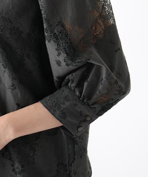 レースブラウス B.C STOCK ブラウス シャツ 「追加」「WEB限定」手洗い可 / 総