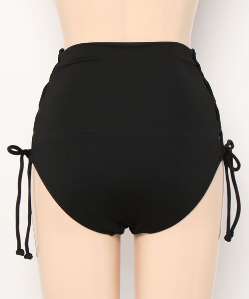 Reir（レイール）の「インポートファブリック使用　ハイウエストショーツM　上下別売り【Reir（レイール）】（水着・レディース・ブラック/グレー・MEDIUM）」の4枚目の写真