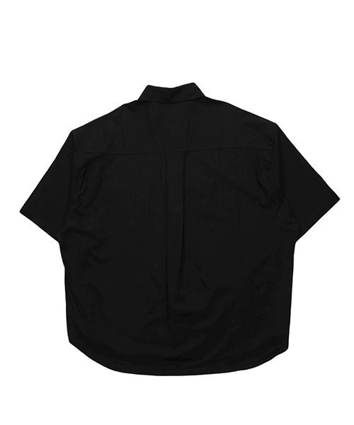 ASCLO（エジュクロ）の「ASCLO  Overfit Linen Half Shirt (4color)（シャツ/ブラウス・メンズ・カーキ/ブラック/スカイブルー/ホワイト・FREE）」の12枚目の写真