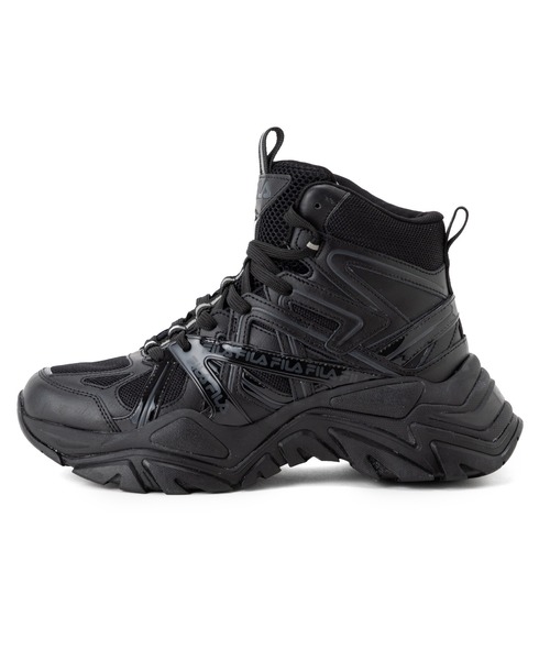 FILA（フィラ）の「エレクトローブ 2 ハイ / ELECTROVE 2 HIGH / 厚底スニーカー（スニーカー・レディース・ブラック/マルチ・25.0cm/26.0cm/27.0cm/23.0cm/25.5cm/23.5cm/22.5cm/24.0cm/26.5cm/24.5cm/28.0cm）」の6枚目の写真