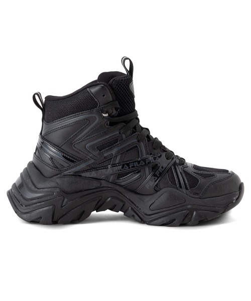 FILA（フィラ）の「エレクトローブ 2 ハイ / ELECTROVE 2 HIGH / 厚底スニーカー（スニーカー・レディース・ブラック/マルチ・25.0cm/26.0cm/27.0cm/23.0cm/25.5cm/23.5cm/22.5cm/24.0cm/26.5cm/24.5cm/28.0cm）」の7枚目の写真