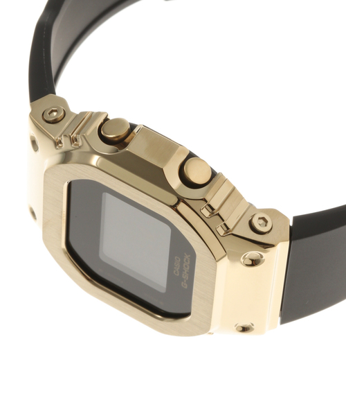 G-SHOCK(ジーショック)の「【Gshock/ジーショック】GM-S5600GB-1JF【 ウォッチ 】(デジタル腕時計・レディース・ゴールド・FREE)」の2枚目の写真
