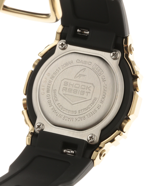 G-SHOCK(ジーショック)の「【Gshock/ジーショック】GM-S5600GB-1JF【 ウォッチ 】(デジタル腕時計・レディース・ゴールド・FREE)」の7枚目の写真