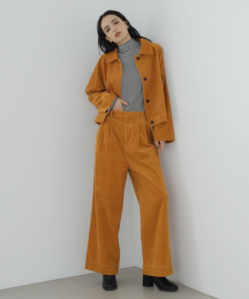 LAKOLE（ラコレ）の「リブニットショートブーツ / 164265（ブーツ・レディース・ブラック/アイボリー・MEDIUM/LARGE）」の3枚目の写真