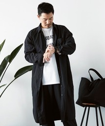 Sunny clouds | サニークラウズ　シャカシャカロングシャツ〈メンズ〉(シャツ/ブラウス)