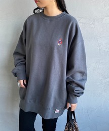 BEN DAVIS（ベンデイビス）の「【WEB限定】[BEN DAVIS/ベンデイビス] ワンポイントロゴ刺繍 クルーネックスウェット（スウェット・メンズ）」