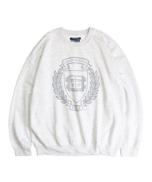 C.E.L.STORE（セルストア）の「SUNNY SPORTS / サニースポーツ YALE PRINTED CREW SWEAT プリントクルーネックスウェット（スウェット・メンズ・ネイビー/ライトグレー/ホワイト・X-LARGE/LARGE/XX-LARGE/MEDIUM）」の11枚目の写真