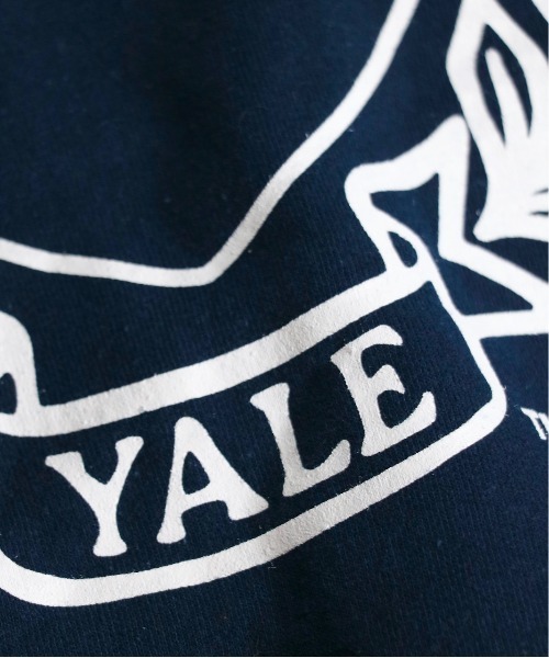 C.E.L.STORE（セルストア）の「SUNNY SPORTS / サニースポーツ YALE PRINTED CREW SWEAT プリントクルーネックスウェット（スウェット・メンズ・ネイビー/ライトグレー/ホワイト・X-LARGE/LARGE/XX-LARGE/MEDIUM）」の22枚目の写真