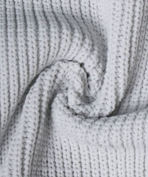 ANPAS（アンパス）の「Full Cardigan Stitch Crimp Knit Cardigan/畦編み 捲縮ニットルーズカーディガン（カーディガン/ボレロ・メンズ・ダークグリーン/モカ/ベージュ/ライトグレー・M/L/LL）」の13枚目の写真