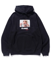 XLARGE（エクストララージ）の「XLARGE×CRAWLING DEATH CHAIN GIRL HOODED SWEAT（パーカー・メンズ）」