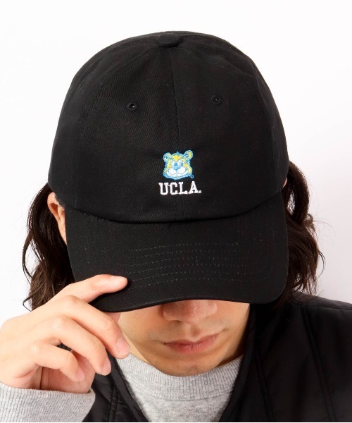 UCLA（ユーシーエルエー）の「カレッジ 刺繍ローキャップ 2022AW（キャップ・メンズ・ホワイト/ブラック/ベージュ/ブラック系その他/ベージュ系その他/ネイビー系・FREE）」の8枚目の写真