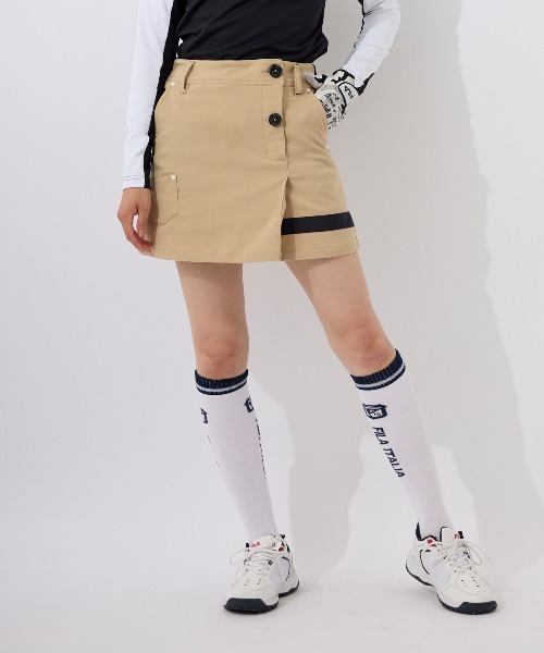 FILA GOLF(フィラゴルフ )の「【FILA GOLF:フィラゴルフ】レディースストレッチスカート(スカート・レディース・ネイビー/ベージュ/ピンク/グリーン・LARGE/SMALL/MEDIUM)」の2枚目の写真