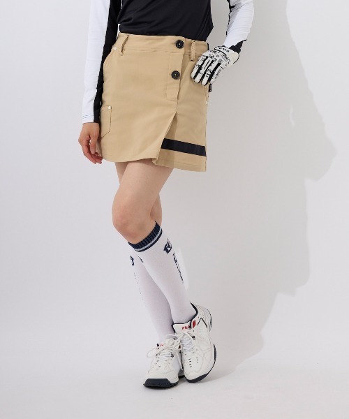 FILA GOLF(フィラゴルフ )の「【FILA GOLF:フィラゴルフ】レディースストレッチスカート(スカート・レディース・ネイビー/ベージュ/ピンク/グリーン・LARGE/SMALL/MEDIUM)」の9枚目の写真