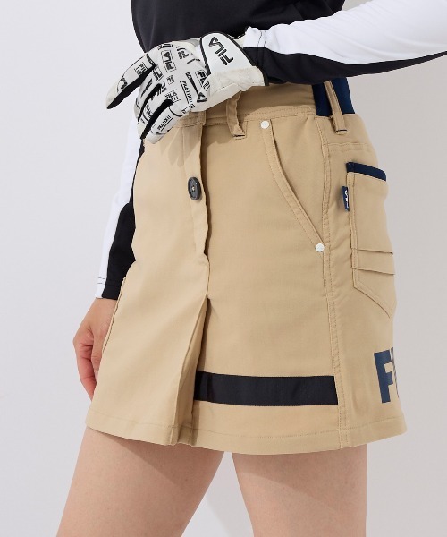 FILA GOLF(フィラゴルフ )の「【FILA GOLF:フィラゴルフ】レディースストレッチスカート(スカート・レディース・ネイビー/ベージュ/ピンク/グリーン・LARGE/SMALL/MEDIUM)」の11枚目の写真