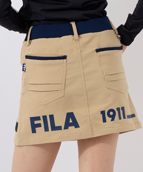 FILA GOLF(フィラゴルフ )の「【FILA GOLF:フィラゴルフ】レディースストレッチスカート(スカート・レディース・ネイビー/ベージュ/ピンク/グリーン・LARGE/SMALL/MEDIUM)」の12枚目の写真