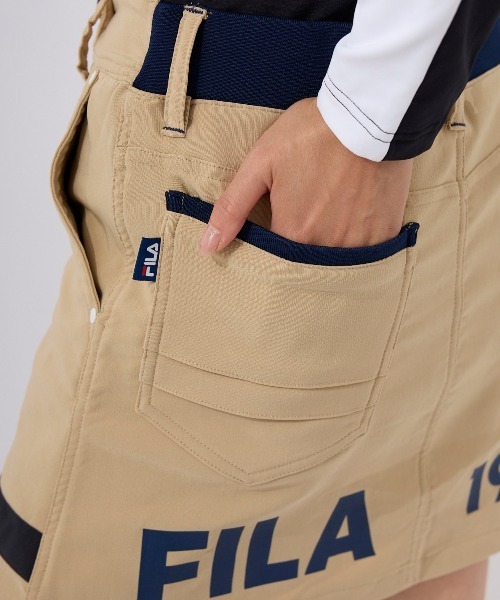 FILA GOLF(フィラゴルフ )の「【FILA GOLF:フィラゴルフ】レディースストレッチスカート(スカート・レディース・ネイビー/ベージュ/ピンク/グリーン・LARGE/SMALL/MEDIUM)」の15枚目の写真