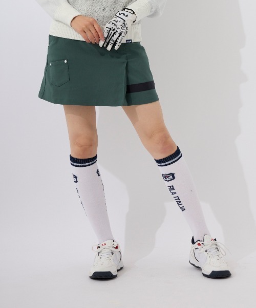 FILA GOLF(フィラゴルフ )の「【FILA GOLF:フィラゴルフ】レディースストレッチスカート(スカート・レディース・ネイビー/ベージュ/ピンク/グリーン・LARGE/SMALL/MEDIUM)」の22枚目の写真