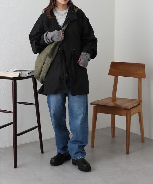 COLONY 2139(コロニートゥーワンスリーナイン)の「ストレートデニムパンツ(デニムパンツ・レディース・ネイビー/ブルー/ブラック/サックスブルー/ライトグレー/ダークブルー・LARGE/SMALL/MEDIUM)」の8枚目の写真