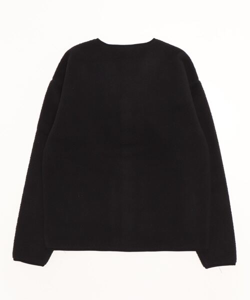 KELTY（ケルティ）の「【 KELTY/  ケルティ 】 メドウトレイル フリース カーディガン ボア GKO KE22213046（ノーカラージャケット・メンズ・ベージュ/ブラック・MEDIUM/LARGE/X-LARGE）」の4枚目の写真