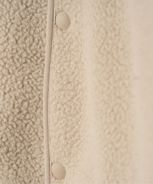 KELTY（ケルティ）の「【 KELTY/  ケルティ 】 メドウトレイル フリース カーディガン ボア GKO KE22213046（ノーカラージャケット・メンズ・ベージュ/ブラック・MEDIUM/LARGE/X-LARGE）」の11枚目の写真