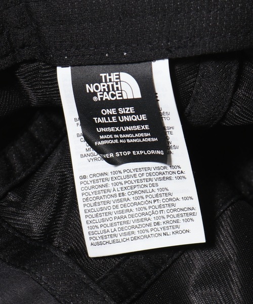THE NORTH FACE(ザノースフェイス)の「日本未発売 THE NORTH FACE/ザ・ノースフェイス Street 5 Panel Cap キャップ(キャップ・メンズ・ブラック・ONE SIZE)」の2枚目の写真