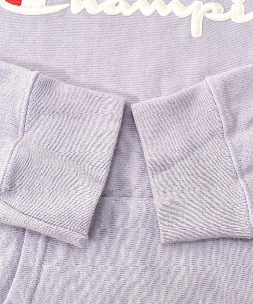Champion(チャンピオン)の「【ヴィンテージ古着】Champion / チャンピオン REVERSE WEAVE リバースウィーブ ロゴ刺繍 パーカー(パーカー・メンズ・パープル・MEDIUM)」の7枚目の写真