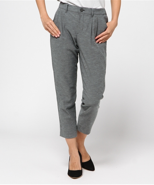 MACKINTOSH PHILOSOPHY(マッキントッシュ フィロソフィー)の「【ウォッシャブル】【吸水速乾機能】ウエストゴム使い2タックパンツ(その他パンツ・レディース・ホワイト/ブルー/ネイビー/グレー・34/36/38/40)」の2枚目の写真