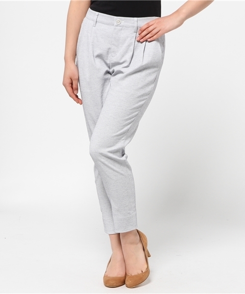 MACKINTOSH PHILOSOPHY(マッキントッシュ フィロソフィー)の「【ウォッシャブル】【吸水速乾機能】ウエストゴム使い2タックパンツ(その他パンツ・レディース・ホワイト/ブルー/ネイビー/グレー・34/36/38/40)」の4枚目の写真