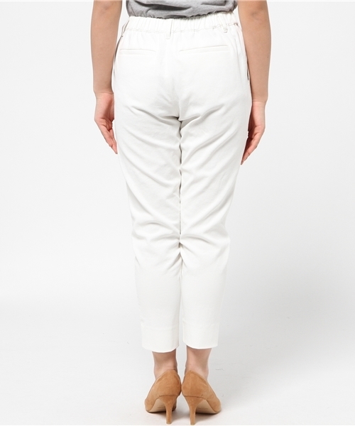 MACKINTOSH PHILOSOPHY(マッキントッシュ フィロソフィー)の「【ウォッシャブル】【吸水速乾機能】ウエストゴム使い2タックパンツ(その他パンツ・レディース・ホワイト/ブルー/ネイビー/グレー・34/36/38/40)」の10枚目の写真