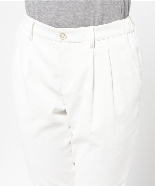 MACKINTOSH PHILOSOPHY(マッキントッシュ フィロソフィー)の「【ウォッシャブル】【吸水速乾機能】ウエストゴム使い2タックパンツ(その他パンツ・レディース・ホワイト/ブルー/ネイビー/グレー・34/36/38/40)」の11枚目の写真