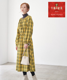 ROPE' PICNIC | 午後の紅茶×ROPE' PICNIC/チェックワンピース/リンクコーデ(ワンピース)