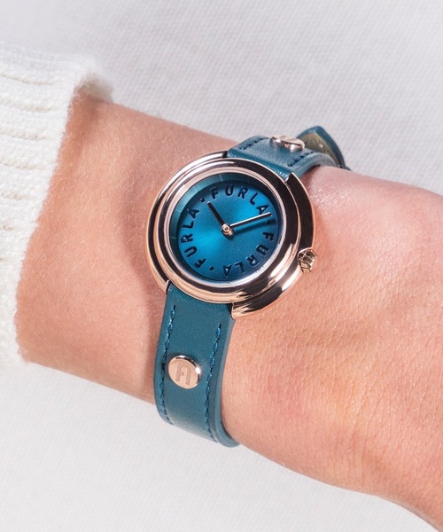 FURLA（フルラ）の「FURLA/フルラ FURLA ICON SHAPE 腕時計 FL-WW00031007L3 レディース（アナログ腕時計・レディース・ブルーグリーン・FREE）」の9枚目の写真