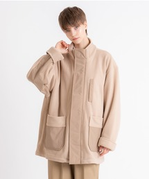 BICOLOR BOA FLEECE BLOUSON / バイカラーボアフリースブルゾン