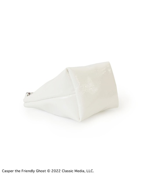 ACCOMMODE（アコモデ）の「キャスパー・ウエンディ　ピクニックミニポーチ（ポーチ・レディース・ホワイト/ブラック・FREE）」の8枚目の写真