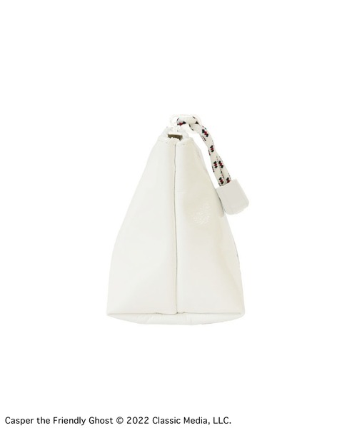 ACCOMMODE（アコモデ）の「キャスパー・ウエンディ　ピクニックミニポーチ（ポーチ・レディース・ホワイト/ブラック・FREE）」の14枚目の写真