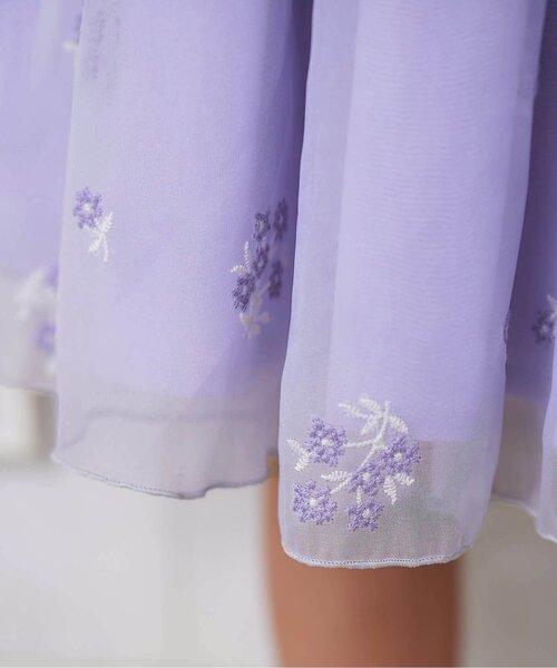 apres les cours（アプレレクール）の「フォーマルジャンパースカート（スーツスカート・キッズ・ネイビー/ラベンダー・130/110/120/100）」の17枚目の写真